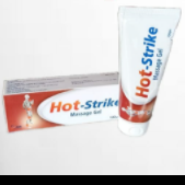 HOT STRIKE MASSAGE GEL 100 GM - هوت سترايك جل | 100 جم | جل | تخفيف الام العضلات والمفاصل