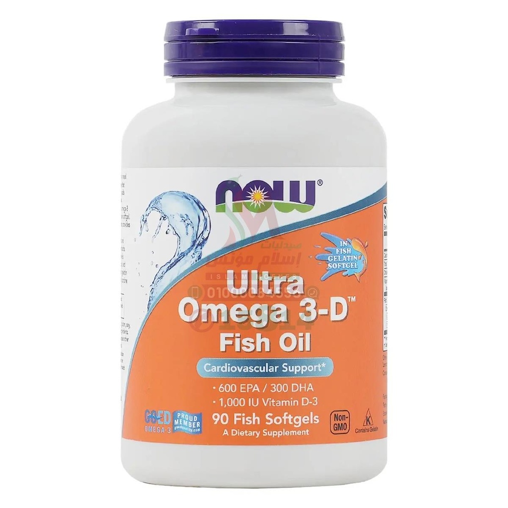 NOW ULTRA OMEGA-3 90 SOFTGELS