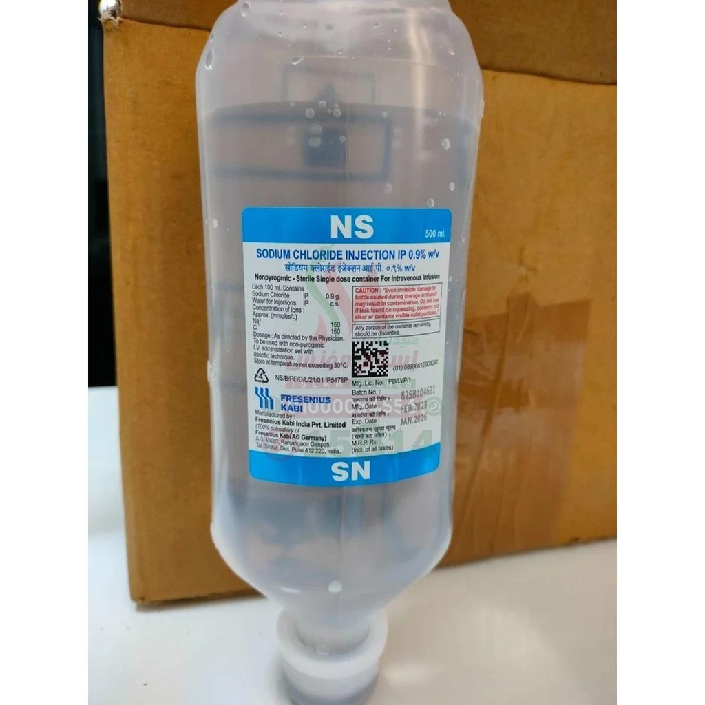 sodium chloride .9% 500 ml fipco