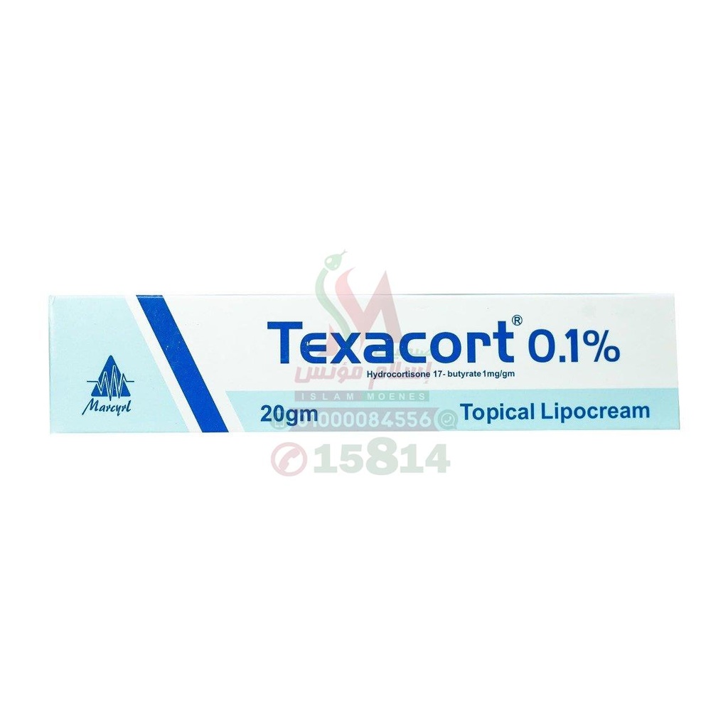 TEXACORT 0.1 % CREAM 20 GM