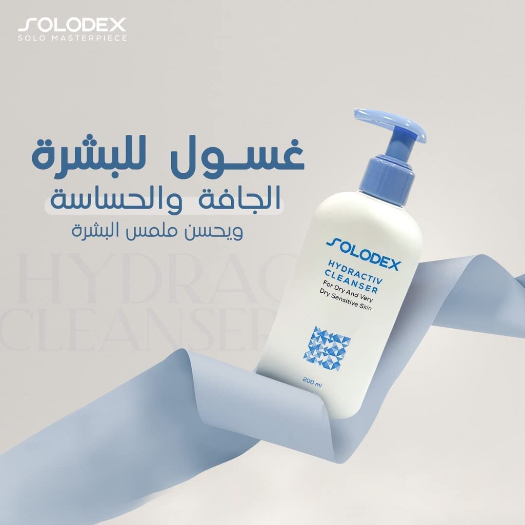 Solodex hydractiv cleanser 200ml