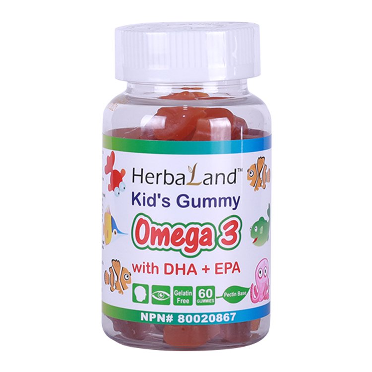 [76785] herbaland omega 3 kids 60gummies