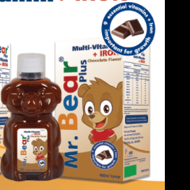 [75100] Mr.Bear multi vitamins 160 ml Syp chocolate
