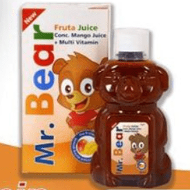 [74676] Mr.Bear multi vitamins 400 ml Syp orange