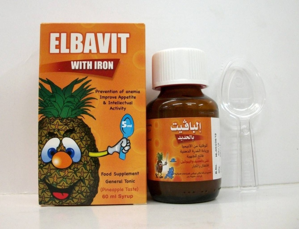 ELBAVIT SYP W/IRON 60 ML