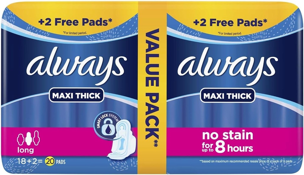 always long 20 pad