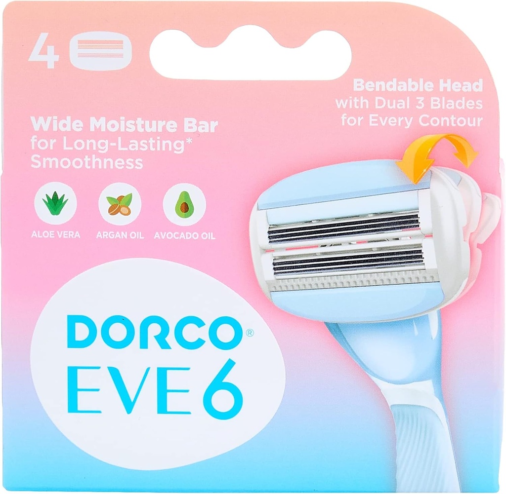 [78556] DORCO EVE 6 - SYSTEM CARTRIDGE - 4PCS - WOMEN