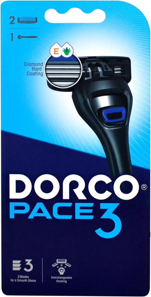DORCO PACE 3 - SYSTEM RAZOR - 3 BLADES