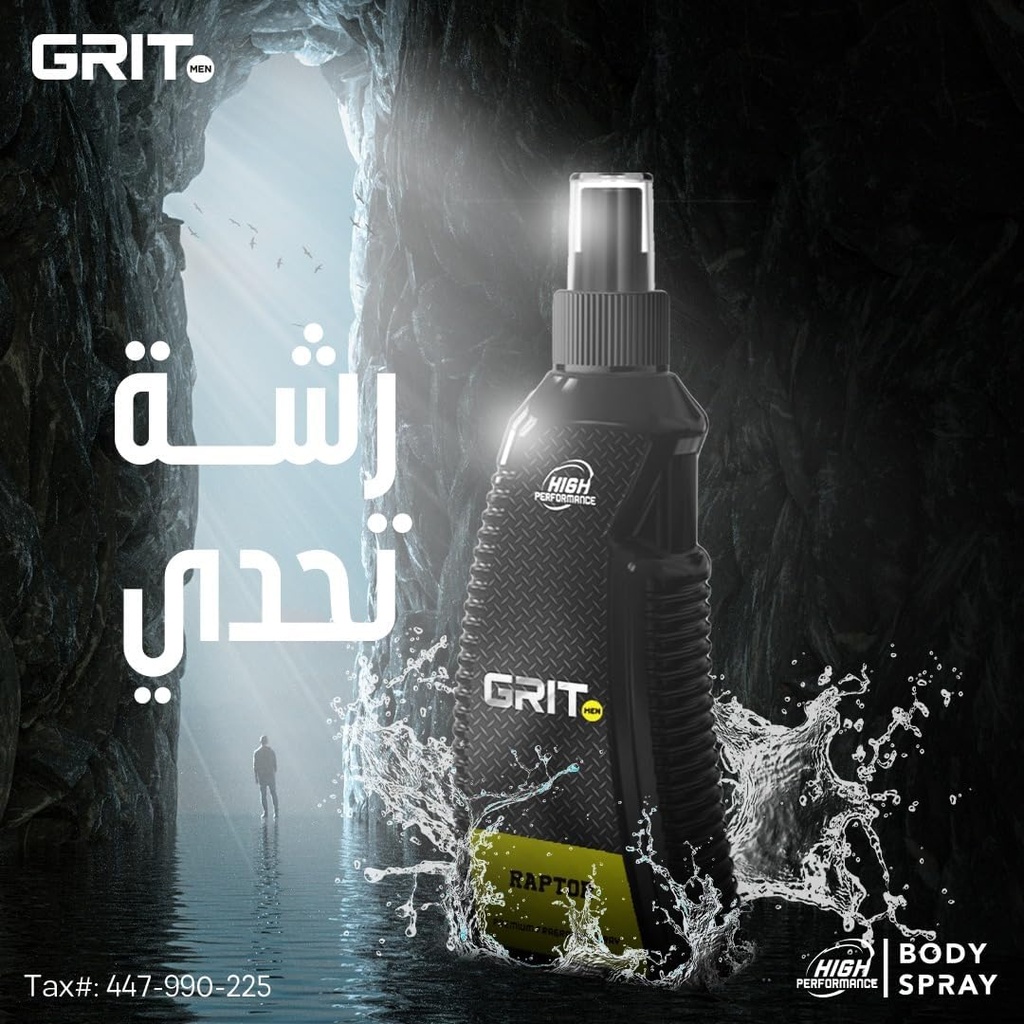 Gritmen raptor body spray"200ml"
