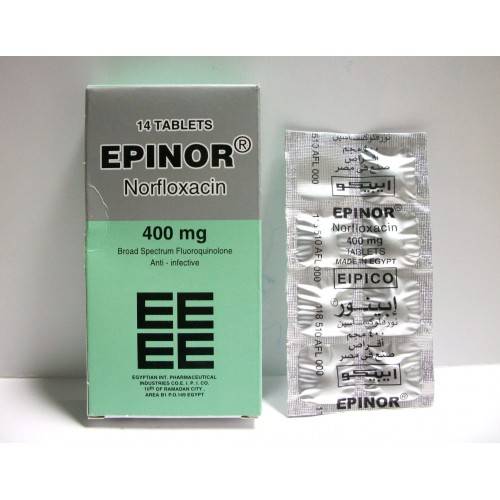 EPINOR 400 MG 14  TAB