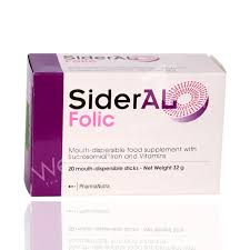 SIDERAL FOLIC 20 caps