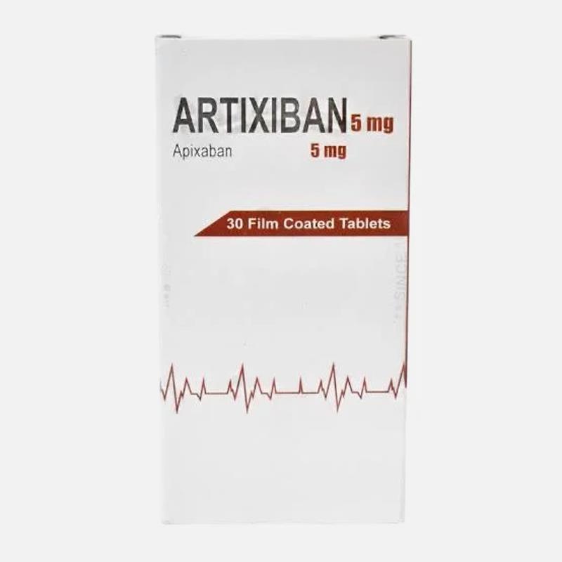 ARTIXIBAN 5 MG 30 TAB - ارتيكسيبان 5 مجم | اقراص مضادة للتجلط وللوقاية من السكتات الدماغية