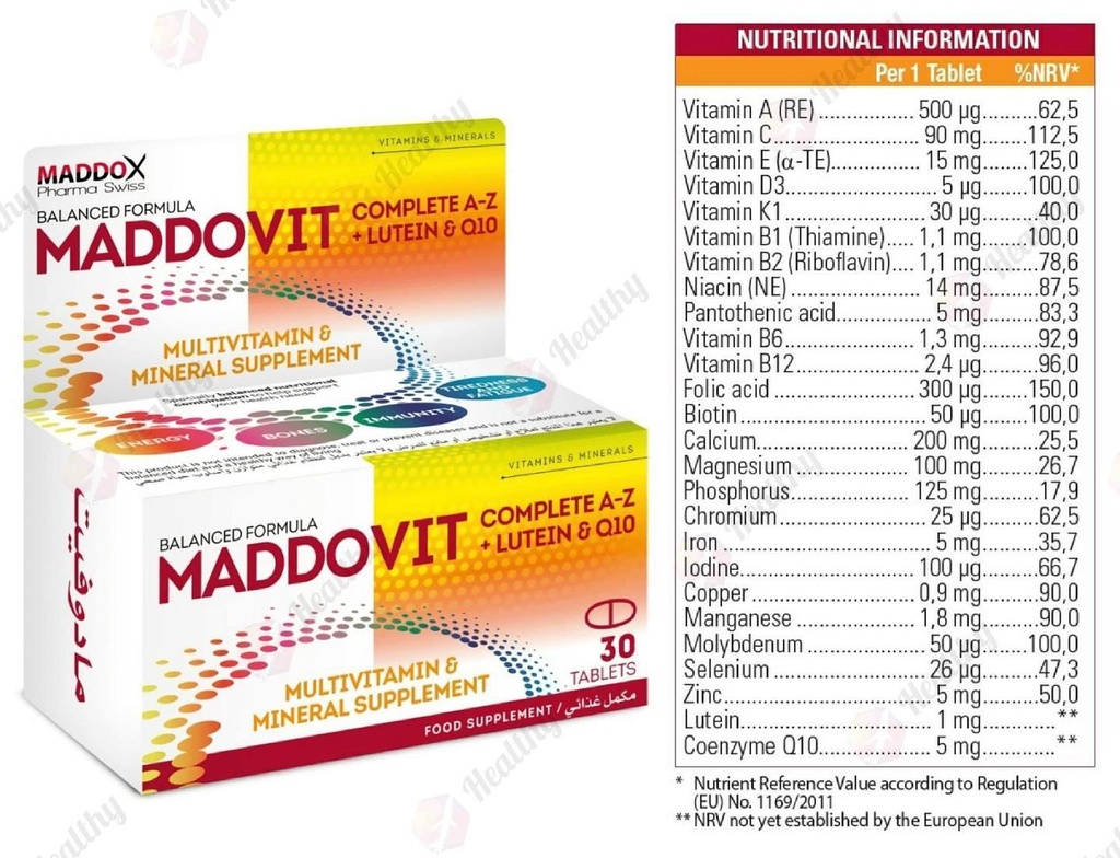 maddovit 30  tab