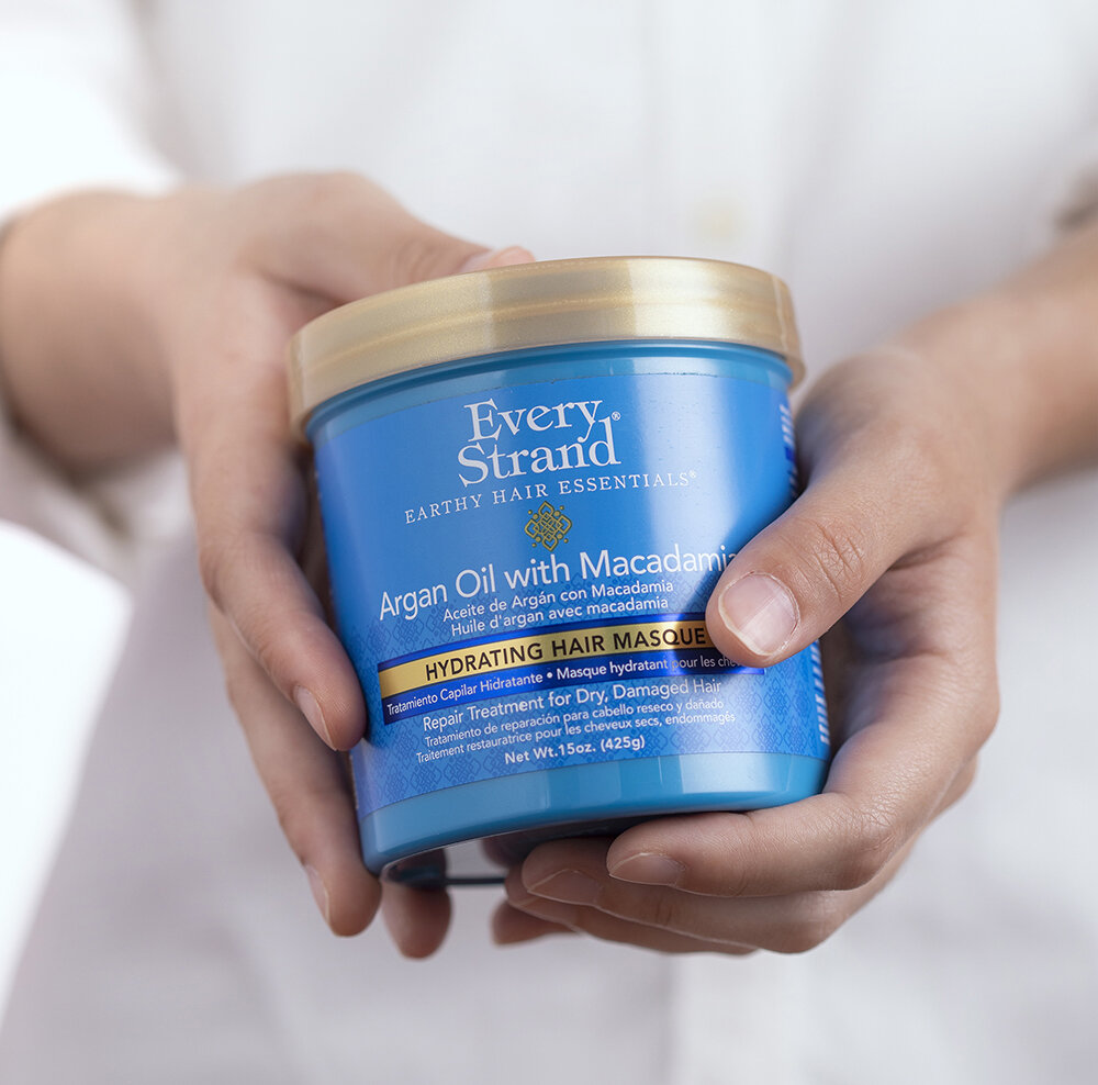 ARGAN OIL WITH MACADAMIA HYDRATING HAIR MASQUE - ارجان اويل ويز مكاديميا هايدريتنج هير ماسك | 150 مل | ماسك كريم للشعر | ترطيب عميق واصلاح الشعر الجاف والتالف