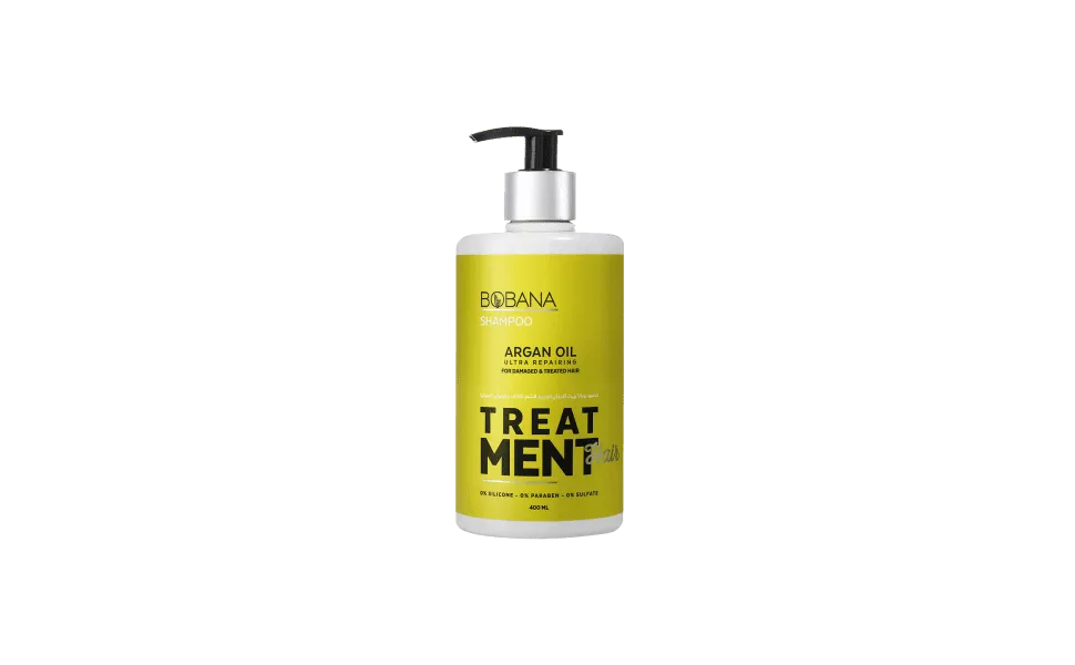[76451] BOBANA ARGAN SHAMPOO 400ML - شامبو بوبانا بالارجان لتغذية وترميم الشعر التالف