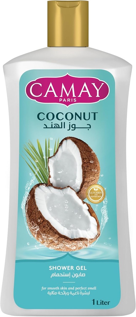 Camay Shower Gel COCONUT 1 Liter