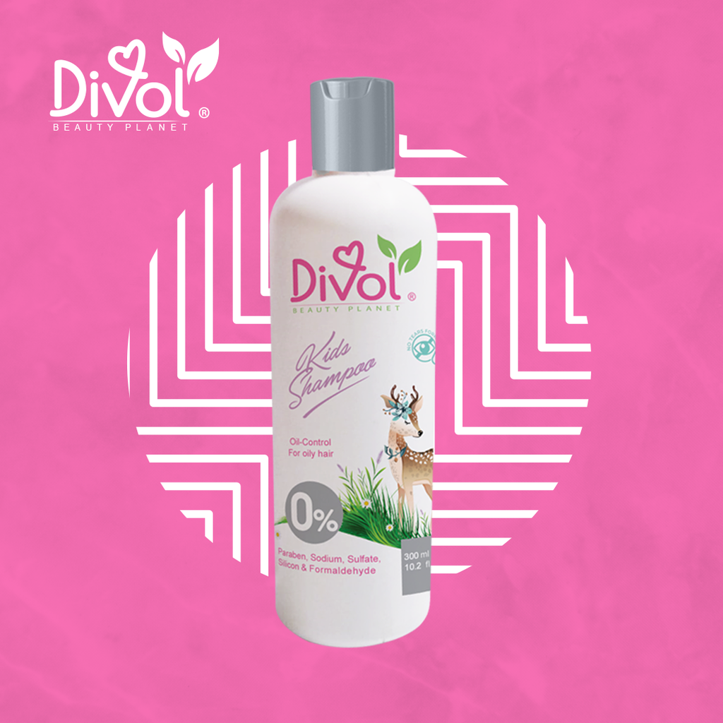 [76873] DIVOL KIDS SHAMPOO OILY HAIR 500ML - ديفول شامبو الاطفال للشعر الدهني | 500 مل | شامبو العناية بالشعر | لتنظيف وتنظيم افراز دهون الشعر