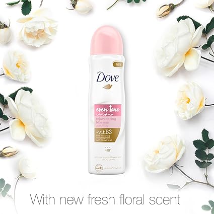 [78583] DOVE EVEN TONE SPRAY 150 ML