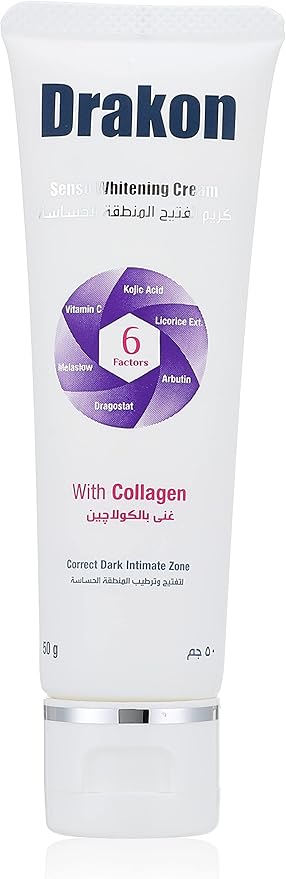 drakon  senso whitening collagen cream 50gm