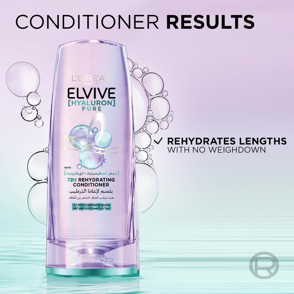 ELVIVE HYALURON PURE 360 ML COND