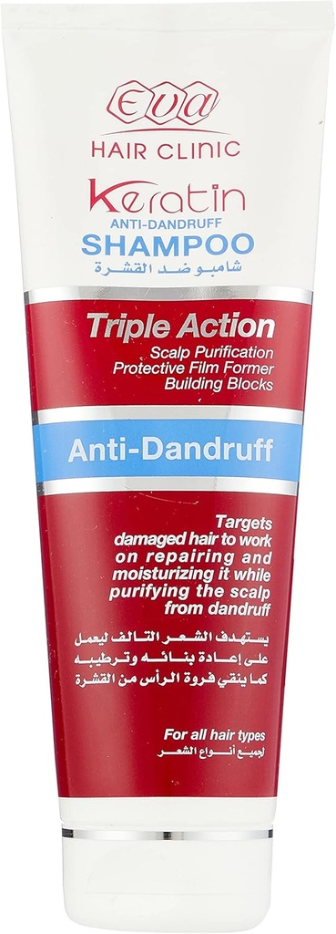 EVA HAIR CLINIC E-KERATIN ANTI-DANDRUFF SHAMPOO,23