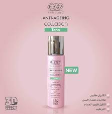 [71107] EVA SKIN CLINIC ANTI-AGEING COLLAGEN TONER 200 ML - تونر ايفا اسكن كلينيك بالكولاجين | 200 مل | محلول | لشد البشرة ومقاومة التجاعيد