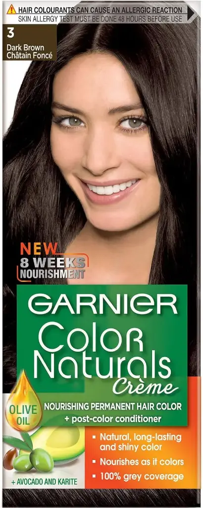 GARNIER 3  DARK BROWN