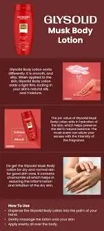 [71177] Glysolid BODY LOTION  Musk 200ML