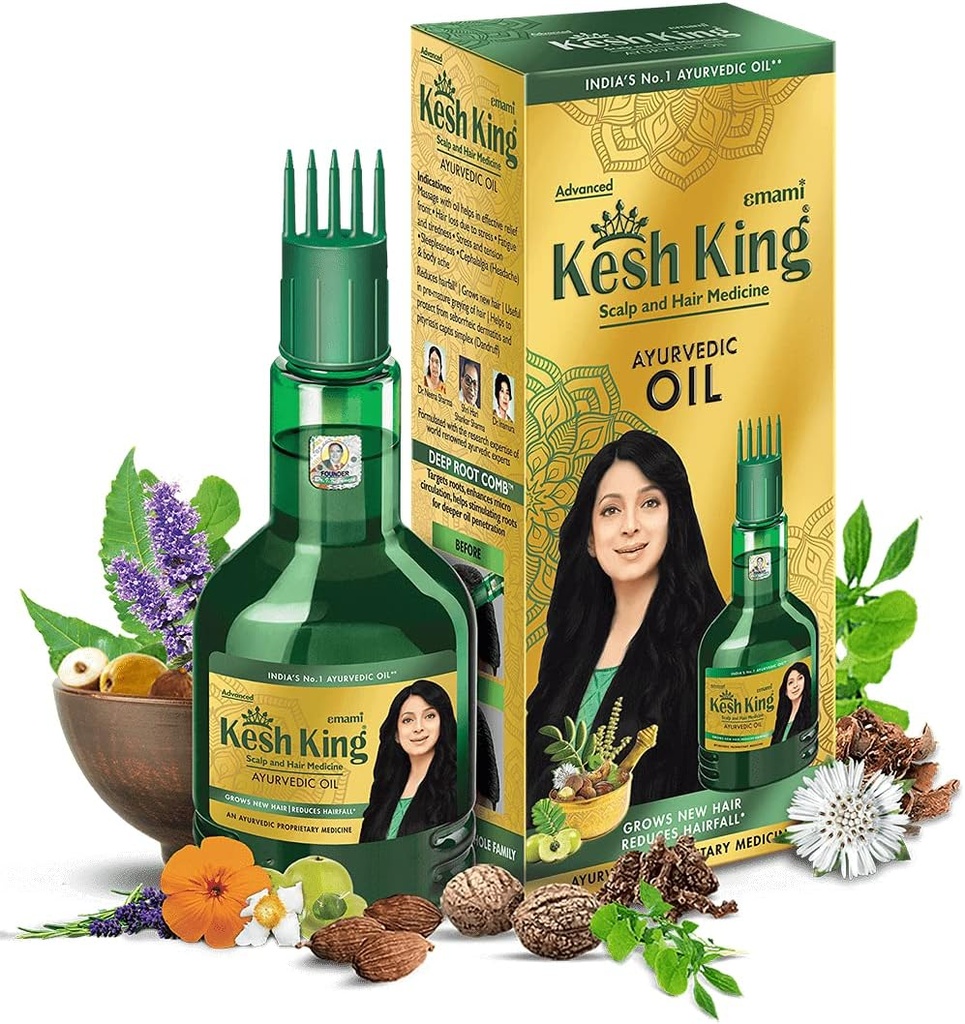 [75002] Kesh King Scalp & Hair Medicine Ayurvedic Oil,50ml