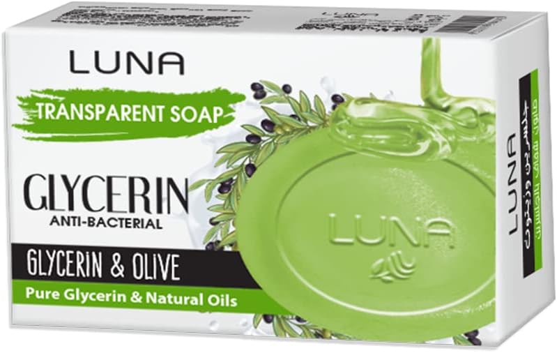 LUNA  GLYCERIN&OLIVE GLYCERIN SOAP 100GM