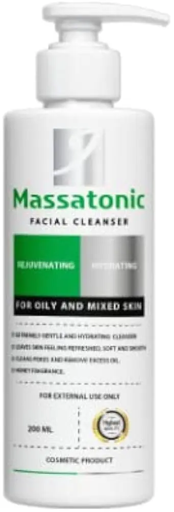 [76195] massatonic facial cleanser  oily skin 200ml
