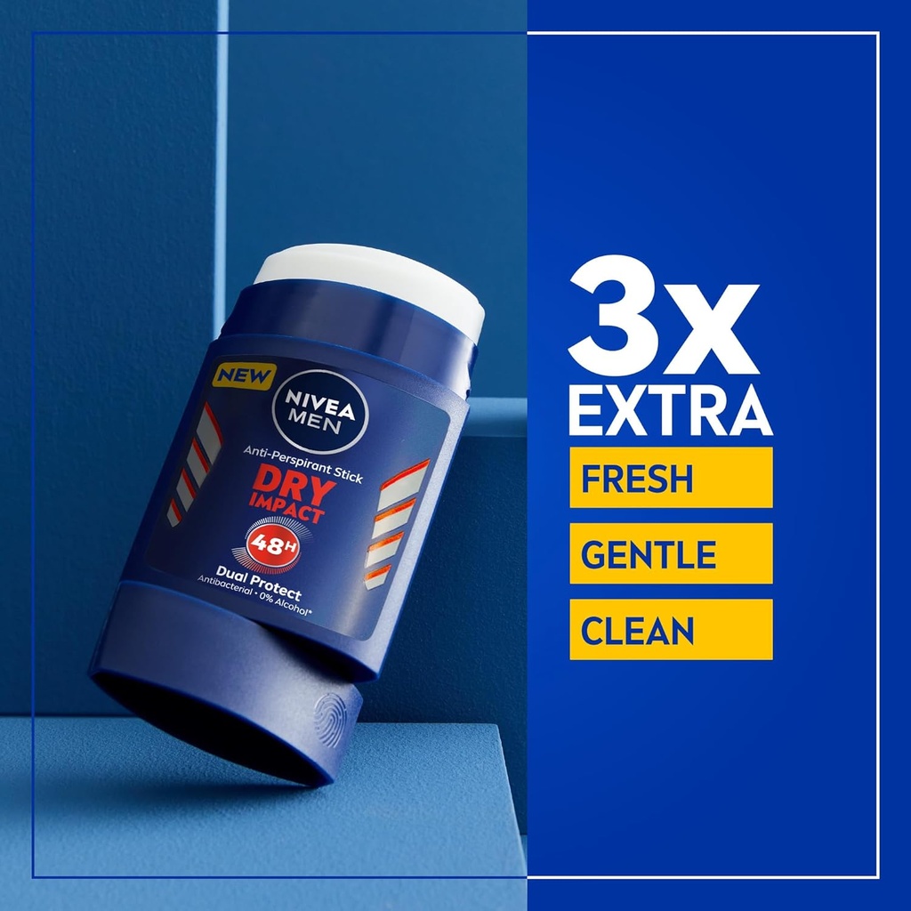 [77296] NIVEA STICK  M DRY IMPACT 50ML