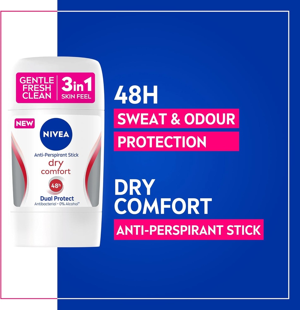 [77539] NIVEA stick DRY COMFORT W  50ml