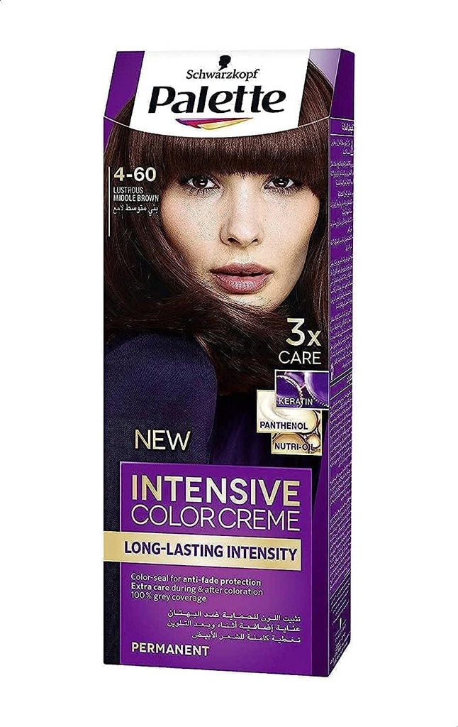 PALETTE  COLOR 4-60 بنى متوسط لامع