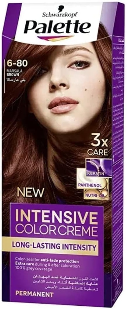 PALETTE COLOR 6-80  بنى مارسل