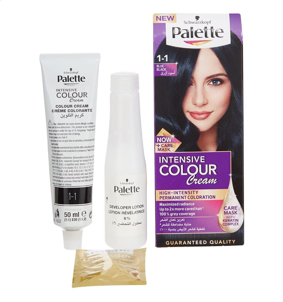 PALETTE NATURALS COLOR  1-1  اسود ازرق