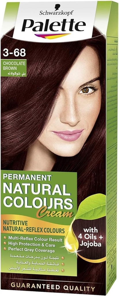 PALETTE NATURALS COLOR  3.68 بني شوكولا