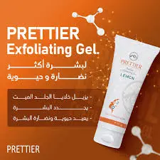prettier FACIAL EXFOLIATING  gel 250 ML