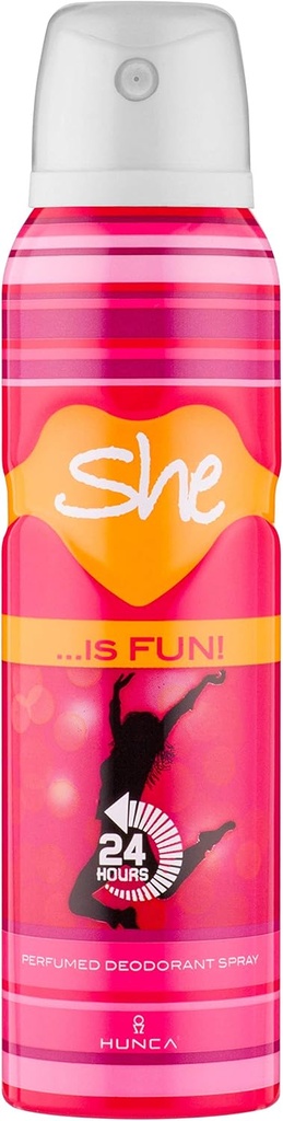 [65094] SHE SPRAY  150 ML روز