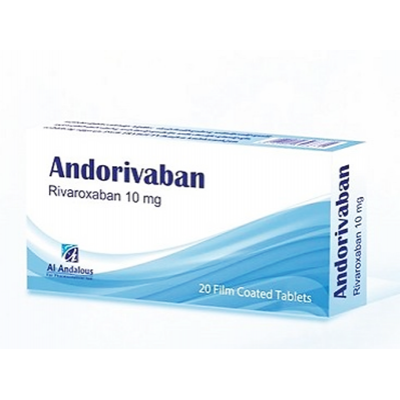ANDORIVABAN 10 MG 20 TAB - اندوريفابان 10 مجم 20 | اقراص للوقاية وعلاج الجلطات الدموية وحماية الاوعية الدموية