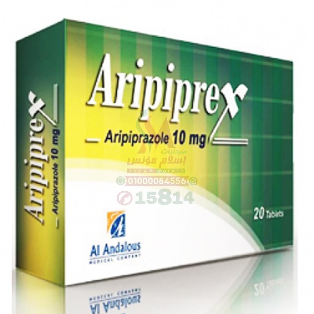 ARIPIPREX 10 MG 30 TAB. - أريبيبركس 10 مجم 30 | اقراص | لعلاج الفصام والاضطراب ثنائي القطب