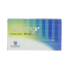 ARIPIPREX 30 MG 30 TAB - أريبيبركس 30 مجم 30 | اقراص | لعلاج الفصام والاضطراب ثنائي القطب الشديد