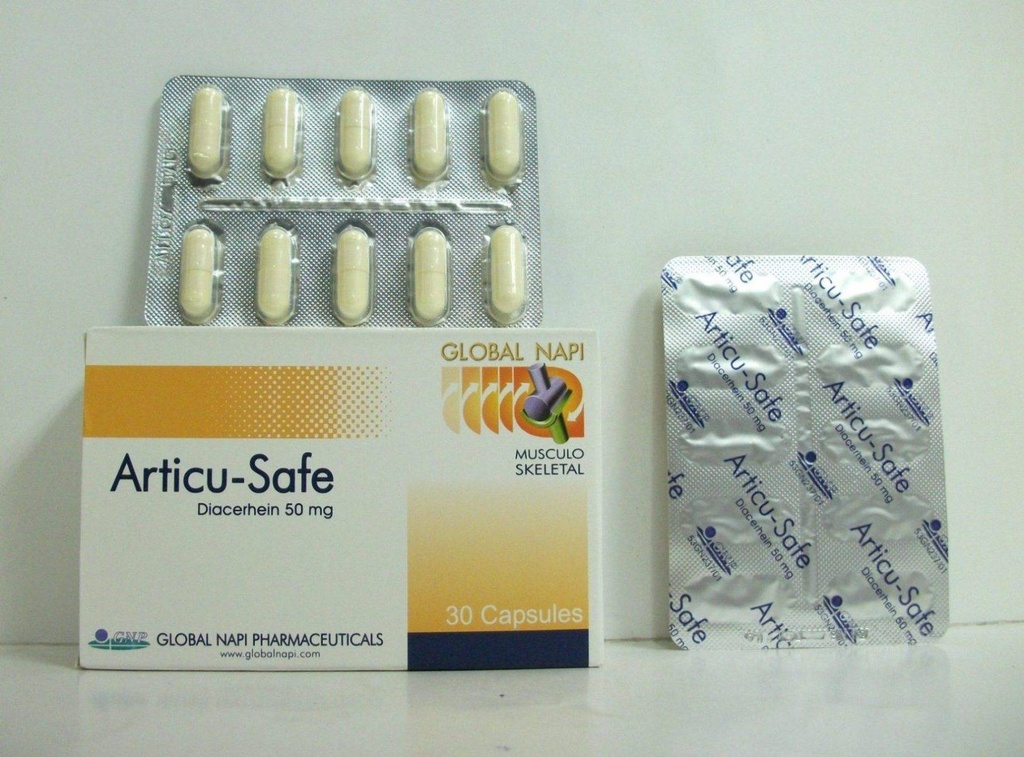 ARTICU-SAFE 30 CAP - ارتيكو سيف 50 مجم 30 | كبسولات | لعلاج خشونة المفاصل والتهاب العظام