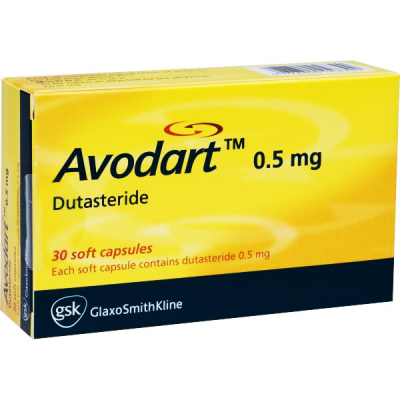 AVODART CAP - افودارت 0.5 مجم | كبسولات رخوة | لعلاج تضخم البروستاتا الحميد وتحسين تدفق البول