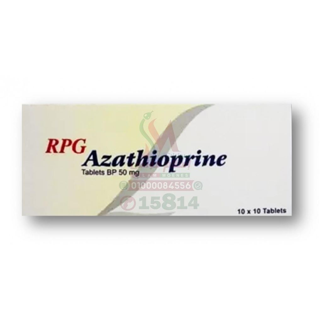 AZATHIOPRINE RPG 50MG 100 TAB