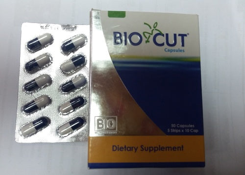 BIO CUT CAP - بايو كات 30 كبسولة | مكمل غذائي للتخسيس وانقاص الوزن وحرق الدهون
