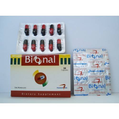 BIONAL 30 CAP - بيونال 30 كبسولة | مكمل غذائي لدعم وظائف الكبد وتجديد خلاياه وحمايته من السموم