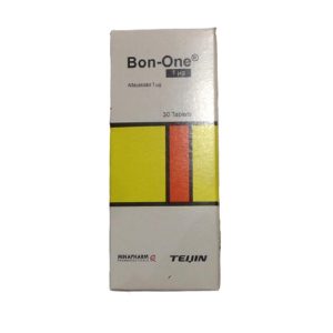 BONE ONE 1MCG TAB - بون وان 1 ميكروجرام 30 قرص | 1 ميكروجرام | قرص | تنظيم مستويات الكالسيوم وتقوية العظام