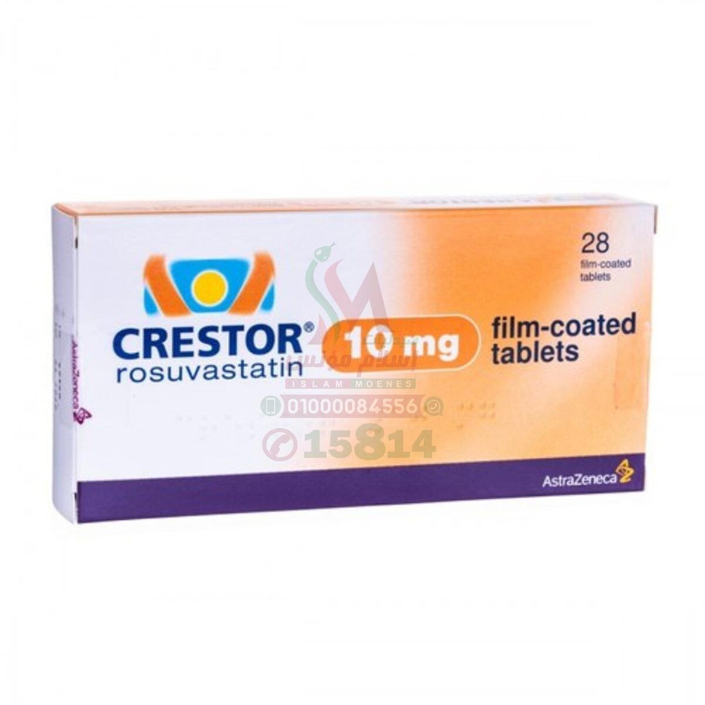 CRESTOR 10 MG 28 TAB - كريستور 10 مجم 28 قرص | 10 مجم | اقراص | خفض الكوليسترول وحماية القلب