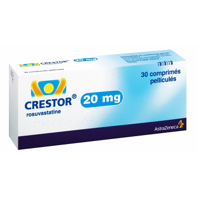 CRESTOR 20 MG 28 TAB - كريستور 20 مجم | اقراص لخفض الكوليسترول والدهون الضارة وحماية القلب